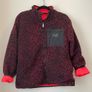 PINK VICTORIAS SECRET Reversible Sherpa Leopard Jacket Size Medium! Image 4