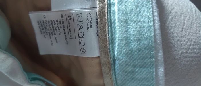 Linen cotton shorts beige boy 122 cm
