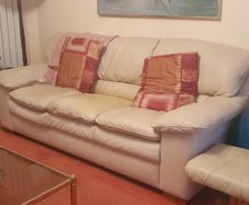 Leather Couch selling for free