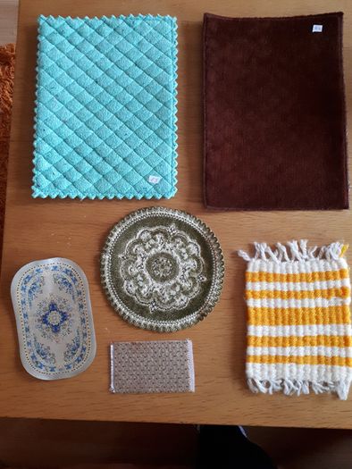 Dolls house carpets and rugs