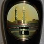 RARE Collectible Black and 24k gold Chokin vase, Ka'abah Image 2