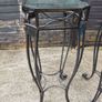 Pair of Wrought Iron Plant Stands Image 3