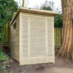 Slatted Garden shed Display model