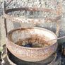 Victorian Cast Iron Cauldron 1800s Garden Decoration, Flower Pot Image 2