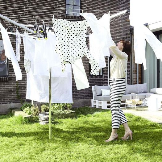 Brabantia Rotary Clothes Line 50m with Metal Spike