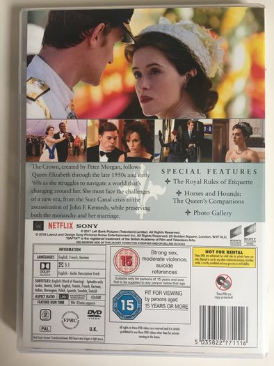 The Crown - Season 1+2 [DVD TV Boxsets]