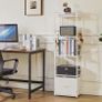 Aibiju 5 Tier Ladder Shelf White Image 3