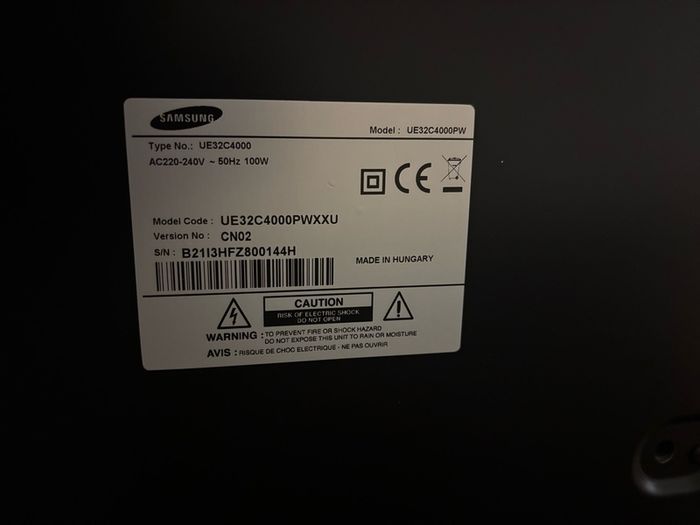 Samsung 32 inch TV