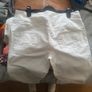 Flare White Trousers Image 6