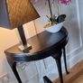 Hall table with lamp and orcid ornament Image 5