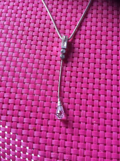 Silver necklace and Pendant