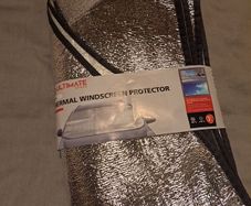 New. Thermal windscreen protector sun, frost, cold weather ect