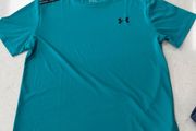 Boys teal under armour T-shirt