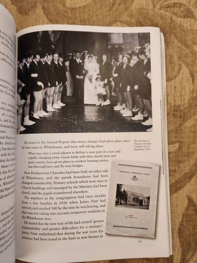 Amazing Grace. The Story Of Whitehouse Presbyterian Church 1867-2017. By Alf Mccreary. Signed First Edition Large Volume Paperback In Good Condition.