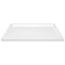 Shower Base Tray with Dots White 70x100x4 cm ABS Image 3