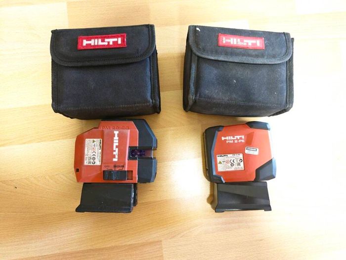 2 Hilti lasers