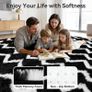 Rugs Living Room 160x230cm- Fluffy Shaggy Area Rugs for Bedroom - Large Anti Slip Carpet - Washable Modern Floor Carpets Image 4