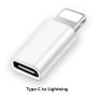 USB-C Type C Female to iPhone Male Charger Adapter for iPhone X XR 7 6 5S XS Image 2