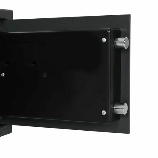 Digital Safe with Lock Dark grey 35 x 25 x 25 cm Steel