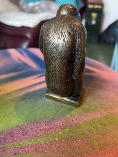 Very old brass monkey