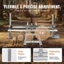 Chainsaw Mill and Rail Mill Guide System, Portable Sawmill 36 cm-91 cm Guide Bar, 2.74 m Aluminum Saw Milling Rail Guide with Chainsaw Planking Image 3