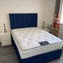 Divan Double & King Size Bed Frame With Mattress Image 6
