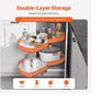 Cabinet blind corner storage system Image 7