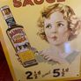 Daddies Favourite Sauce Metal Sign Image 2