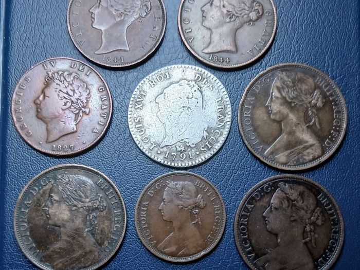 United Kingdom & France Coins Job Lot