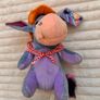 Disney Fisher Price Winnie The Pooh Eeyore in hat 2004 picnic approx. 25 cm. Please see photos Image 3
