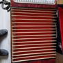 Hohner black dot double ray accorfion Image 4