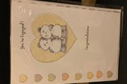Engagement greeting card