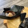 Sandals black leather size 41 (7) Image 3