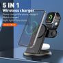 Ldnio 5 In 1 Desktop Wireless Charging Station Image 3