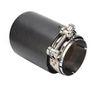 Car Exhaust tip, Carbon Fiber, 74-79mm Image 6