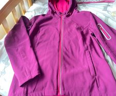 Girls Pink Winter Jacket fleece lined
