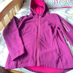 Girls Pink Winter Jacket fleece lined
