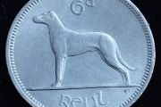 Ireland - 1961 - 6 Pence - Wolfhound - KM.13a - [2729]