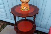 Vintage 3 tier occasional table