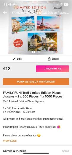 Books - Adult and Children- Jigsaws - Games etc