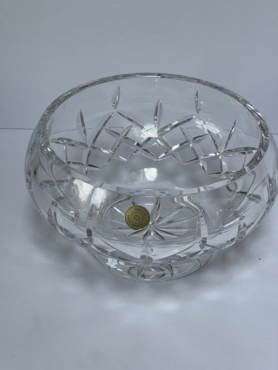 Vintage Czech Crystal bowl