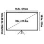 60 70 80 90 100 110 Inch Tripod Projector Screen With Stand 16:9 4K HD Portable Home Cinema for Indoor & Outdoor Projection Image 8