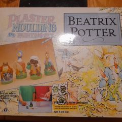 Beatrix Potter plaster moulding and painting set