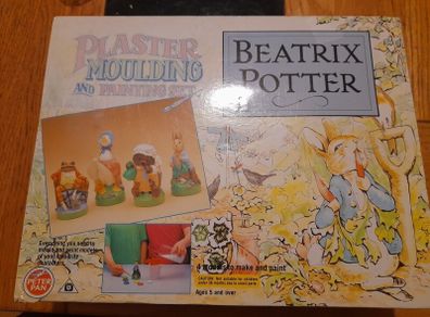 Beatrix Potter plaster moulding and painting set