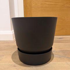 elho greenville Planter Round 30 cm, Living Black