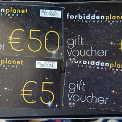 70 Euro Worth of Forbidden Planet Vouchers