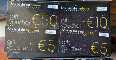 70 Euro Worth of Forbidden Planet Vouchers