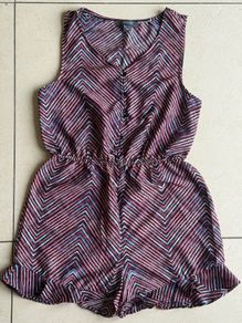 Striped Playsuit