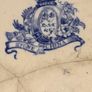Victorian Very Large Antique Blue and White Food Serving Platter Image 9