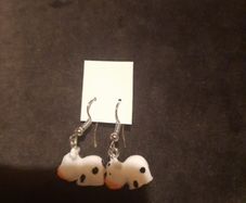 cute cow earrings